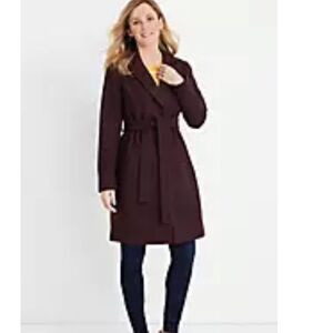 Brown tie waist coat